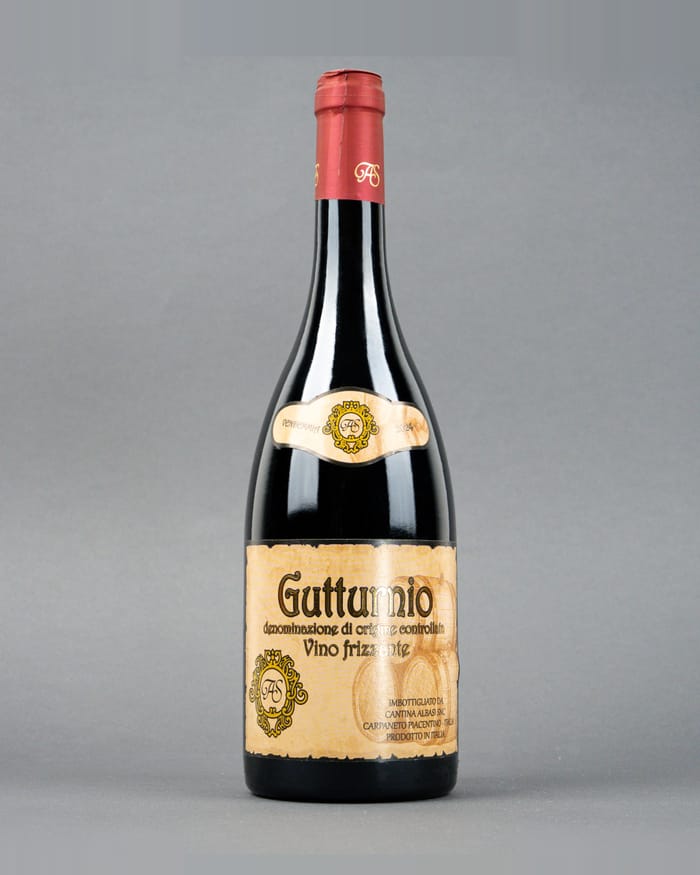 Bottiglia di Gutturnio Frizzante